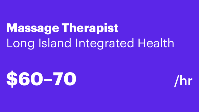 Massage Therapist
