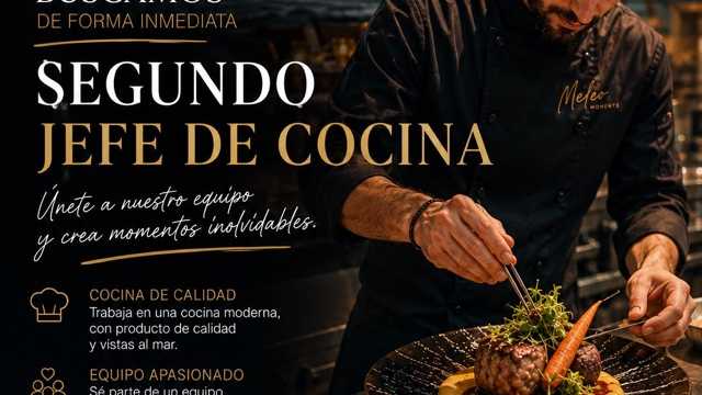 Segundo/a de Cocina