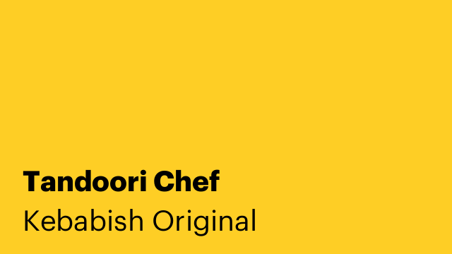 Tandoori Chef