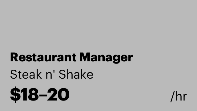 Restaurant Manager