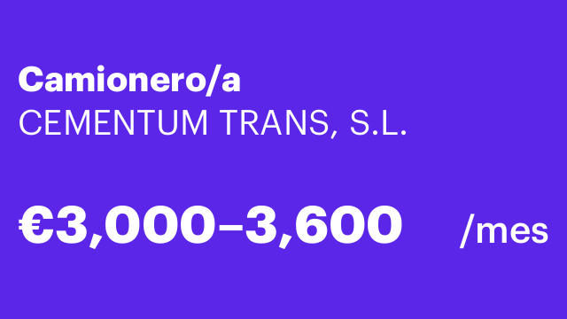 Camionero/a