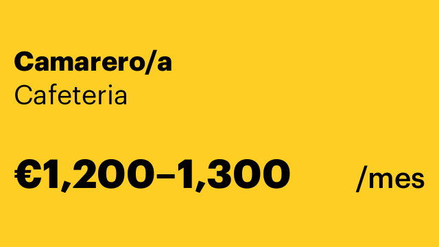 Camarero/a
