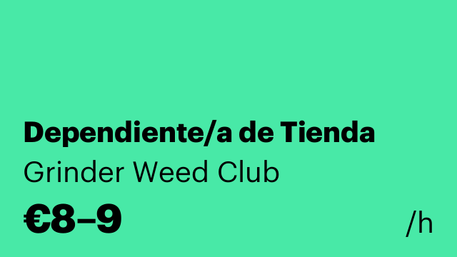 Dependiente/a de Tienda