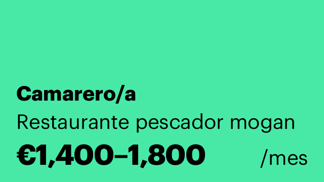 Camarero/a