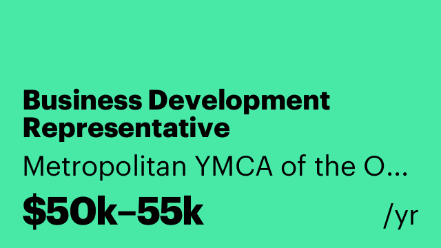 Business Development Representative