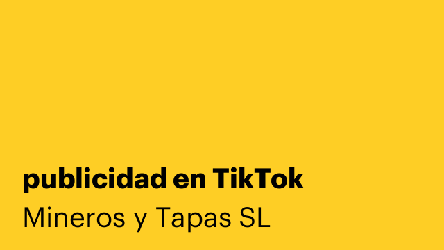 publicidad en TikTok