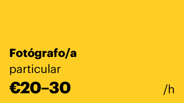 Fotógrafo/a