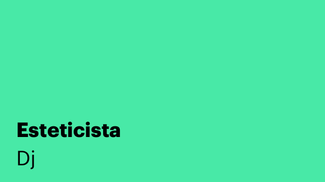 Esteticista