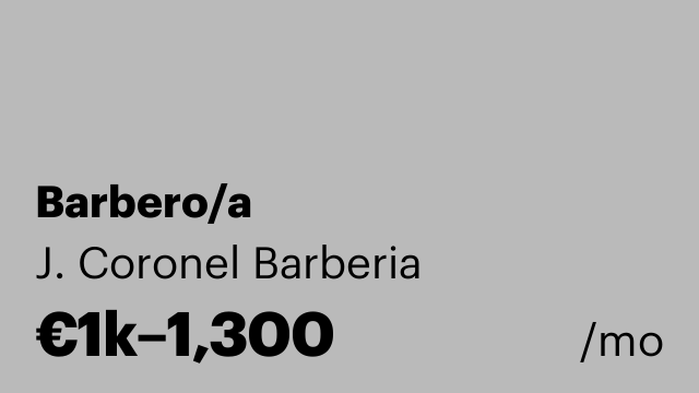 Barbero/a