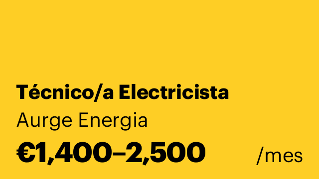 Técnico/a Electricista