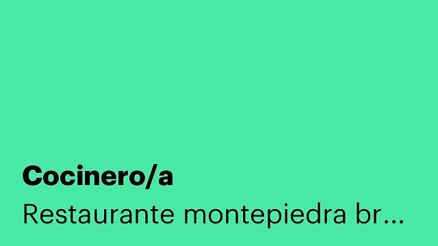 Cocinero/a