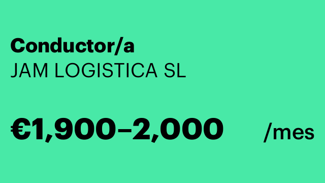 Conductor/a
