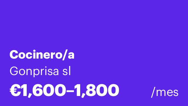 Cocinero/a