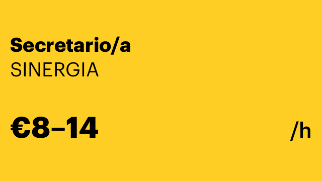 Secretario/a