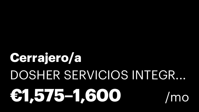 Cerrajero/a