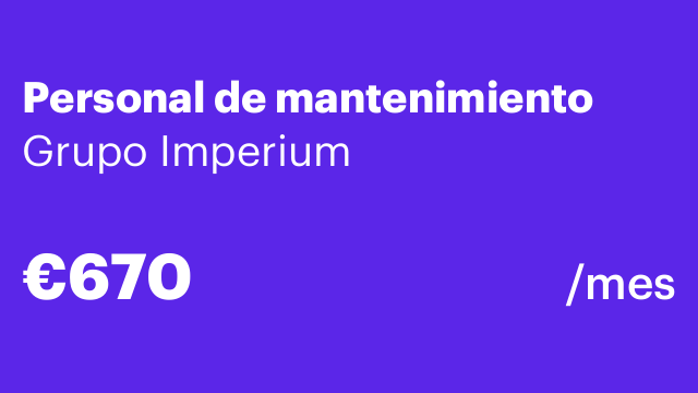 Personal de mantenimiento