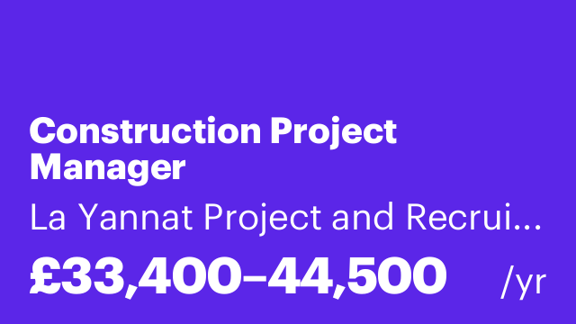 Construction Project Manager