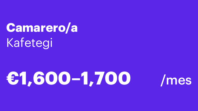 Camarero/a