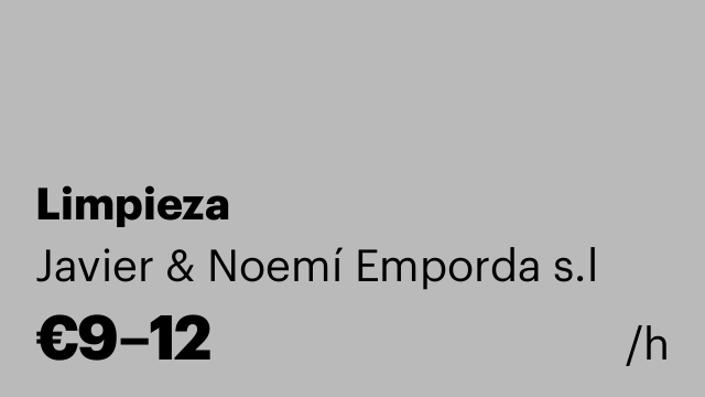 Limpieza