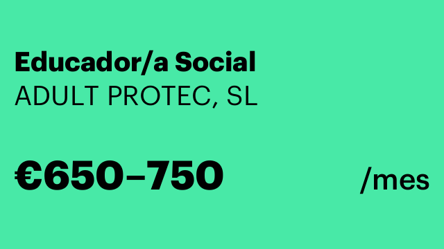 Educador/a Social