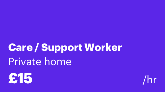 Care / Support Worker