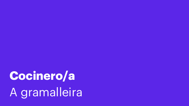 Cocinero/a