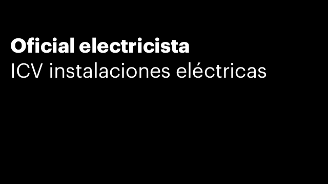 Oficial electricista