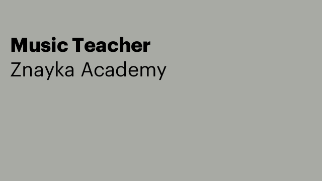 Music Teacher