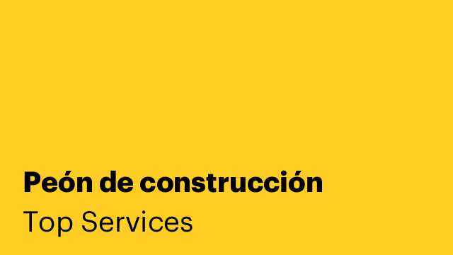 Peón de construcción