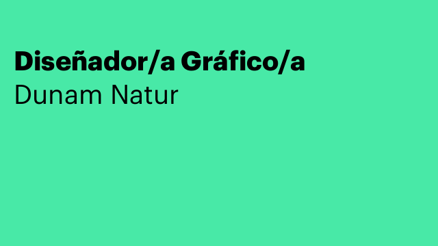 Diseñador/a Gráfico/a