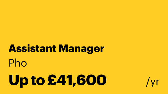 Assistant Manager