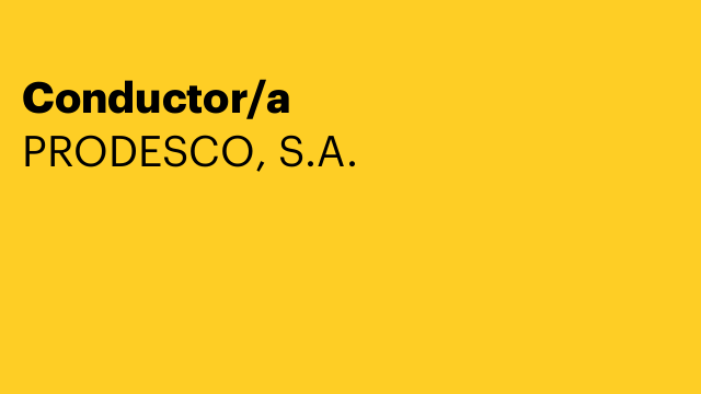 Conductor/a
