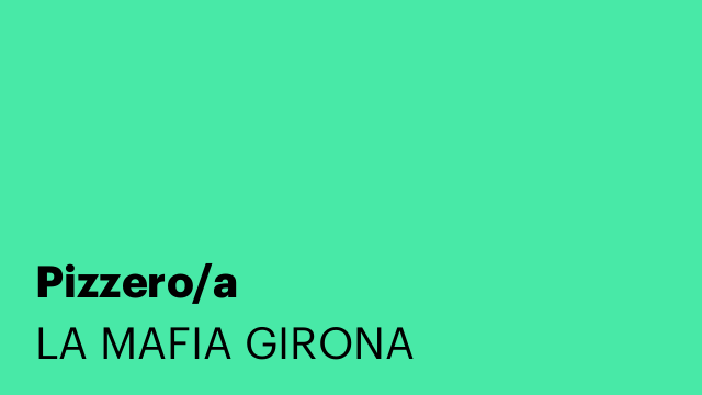 Pizzero/a