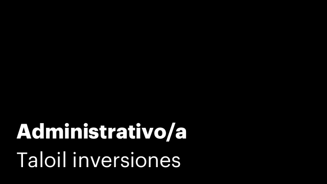 Administrativo/a