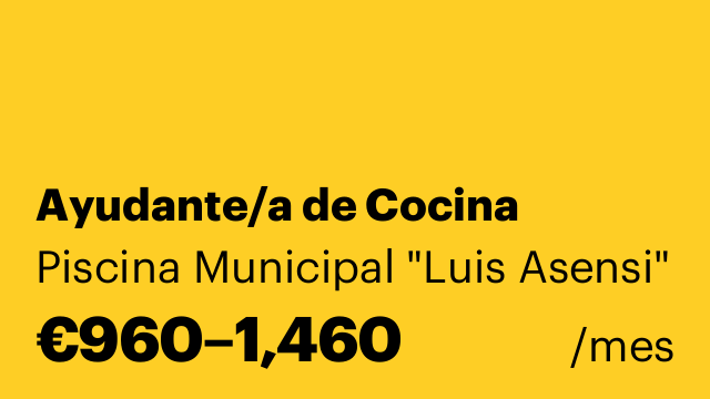 Ayudante/a de Cocina