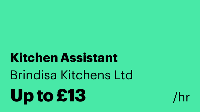 Kitchen Assistant