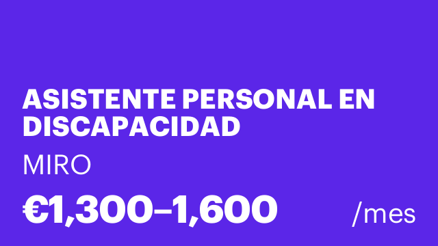 ASISTENTE PERSONAL EN DISCAPACIDAD