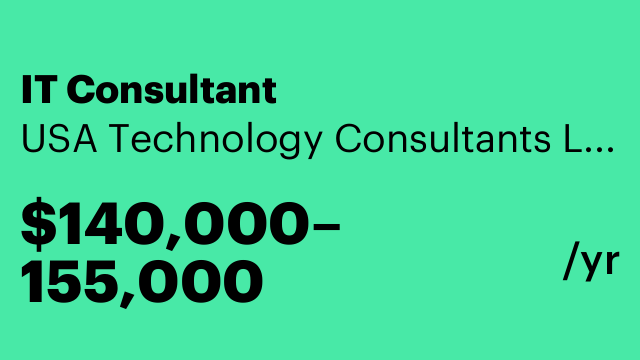IT Consultant
