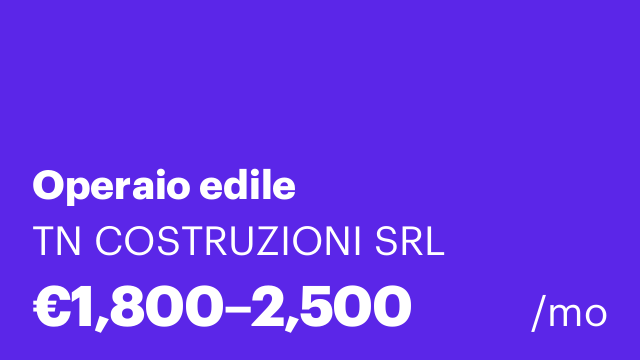 Operaio edile
