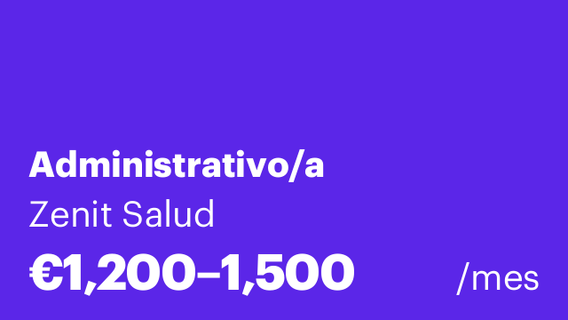 Administrativo/a