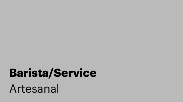 Barista/Service