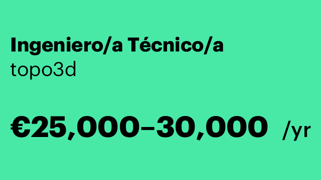 Ingeniero/a Técnico/a