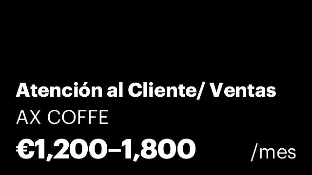 Atención al Cliente/ Ventas