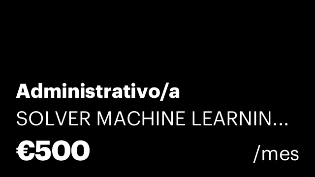 Administrativo/a