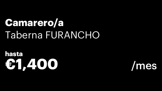 Camarero/a