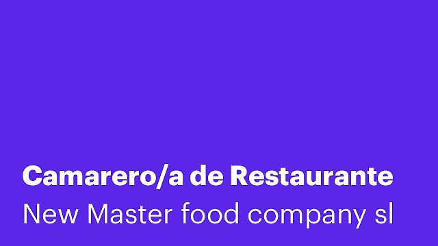 Camarero/a de Restaurante