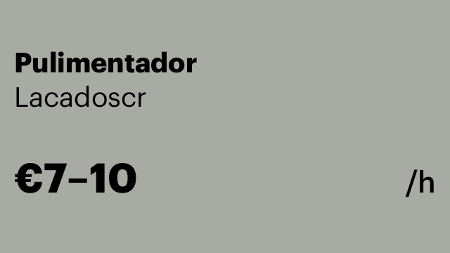 Pulimentador