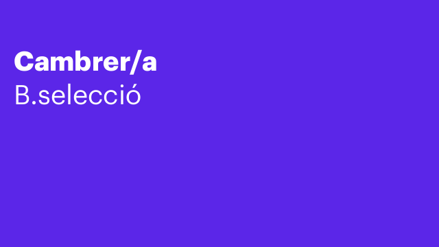 Cambrer/a