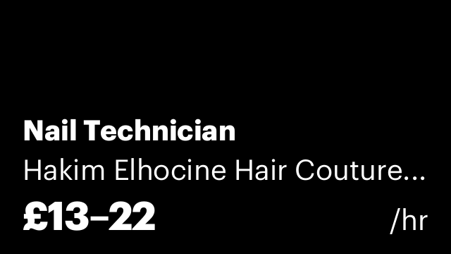 Nail Technician