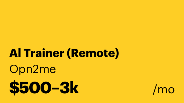 Al Trainer (Remote)